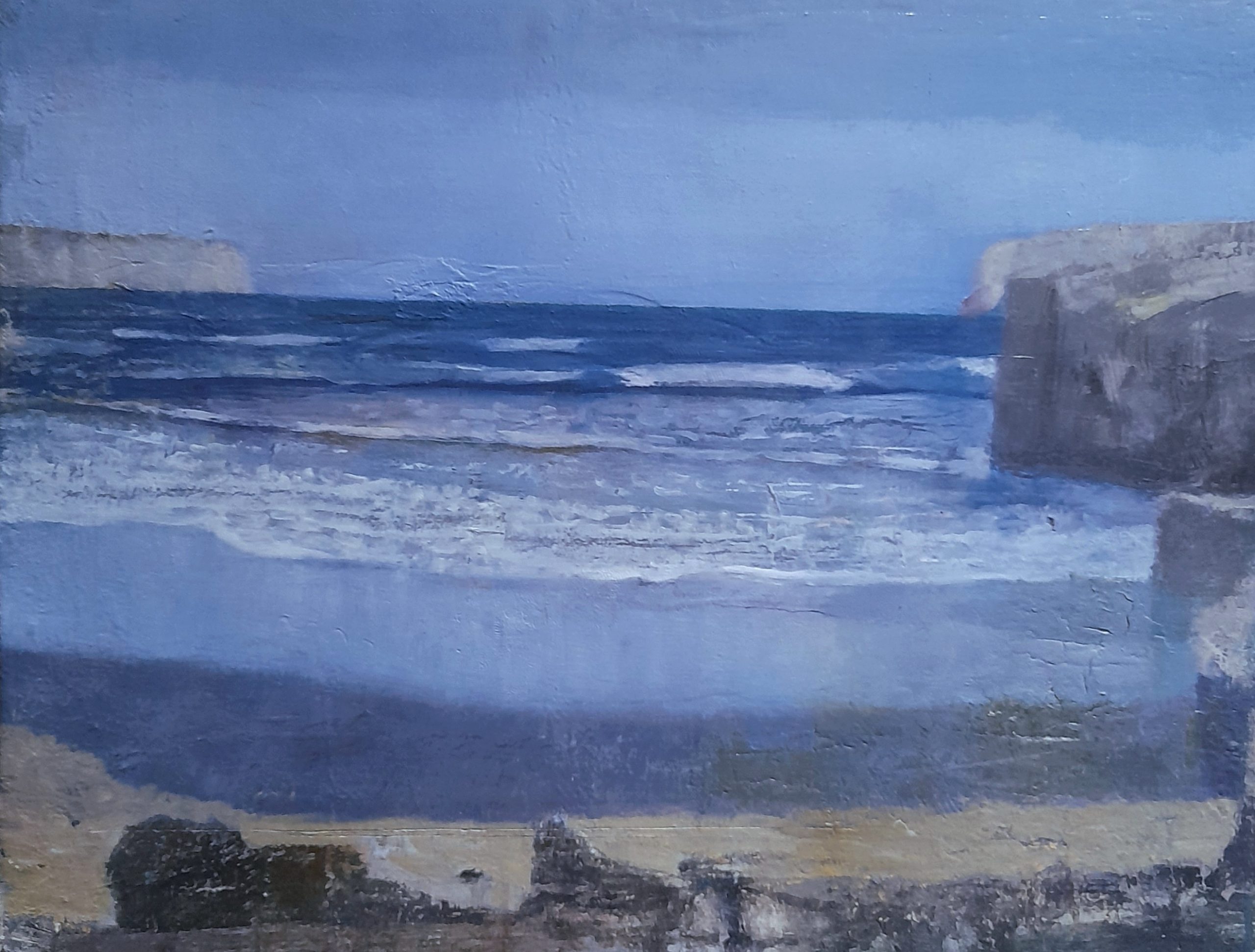 n°246 - huile sur bois - 50 x 36 cm