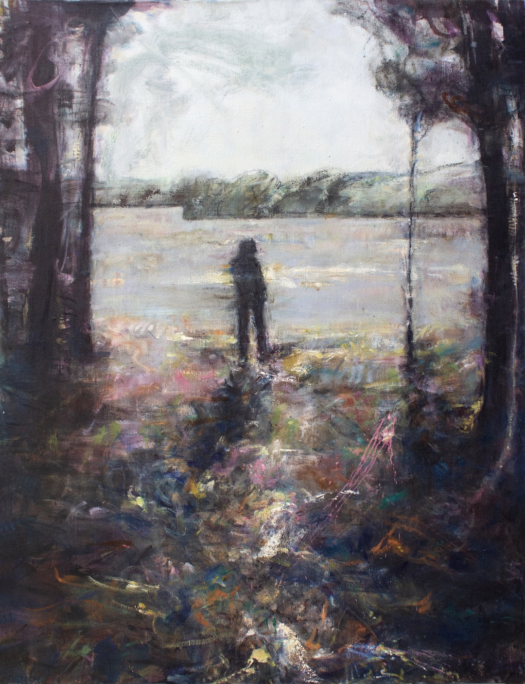 I see you 2 - 2018 - huile sur toile - 195 × 150 cm