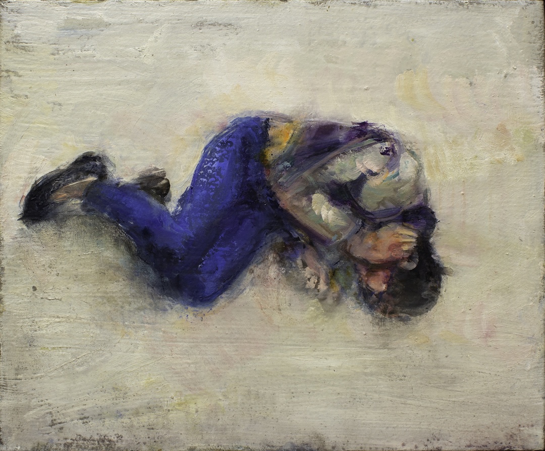 Le Toréro - 2024 - huile sur toile, 38 × 46 cm