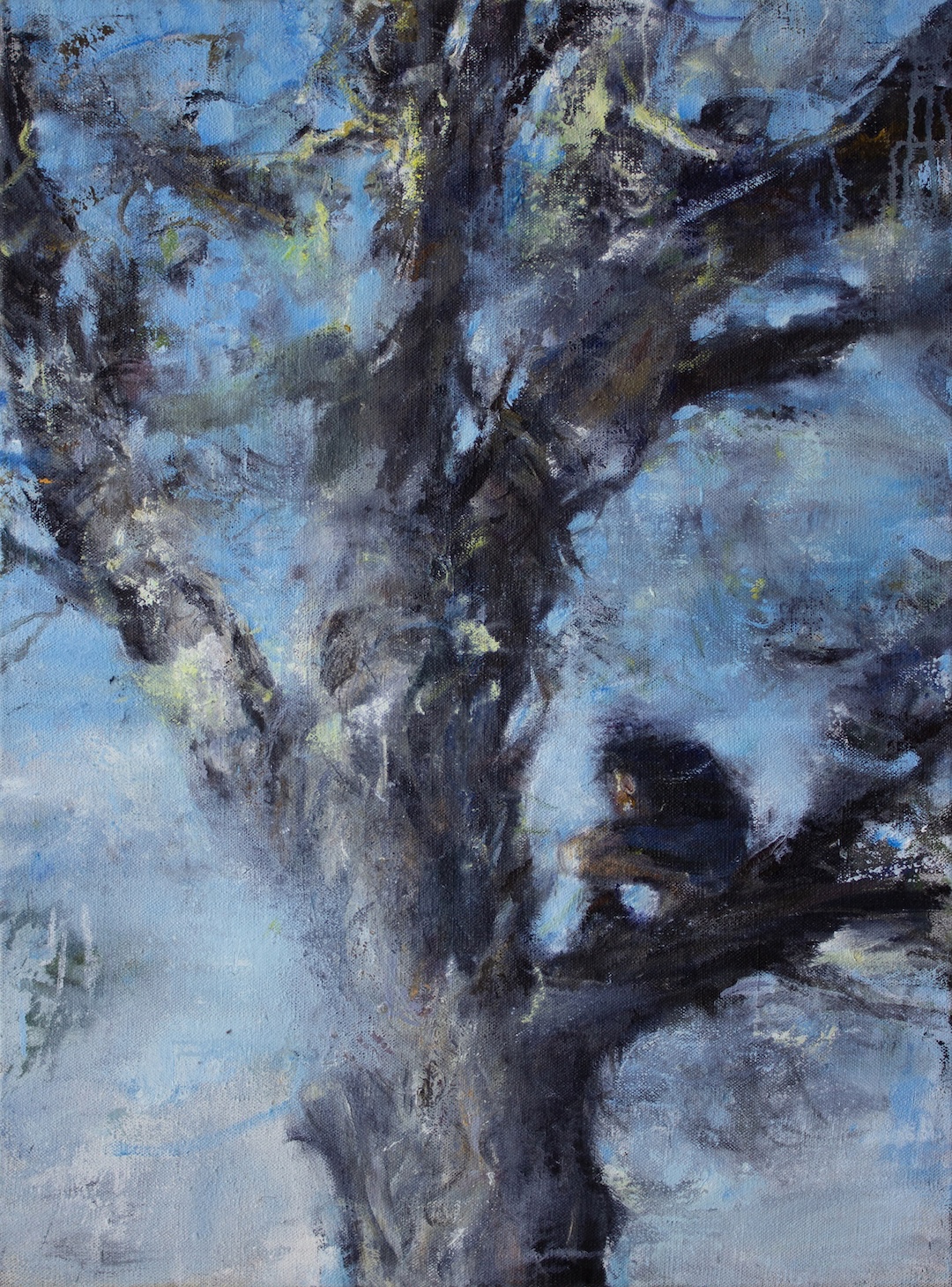 Perché - 2019 - huile sur toile - 81 × 60 cm