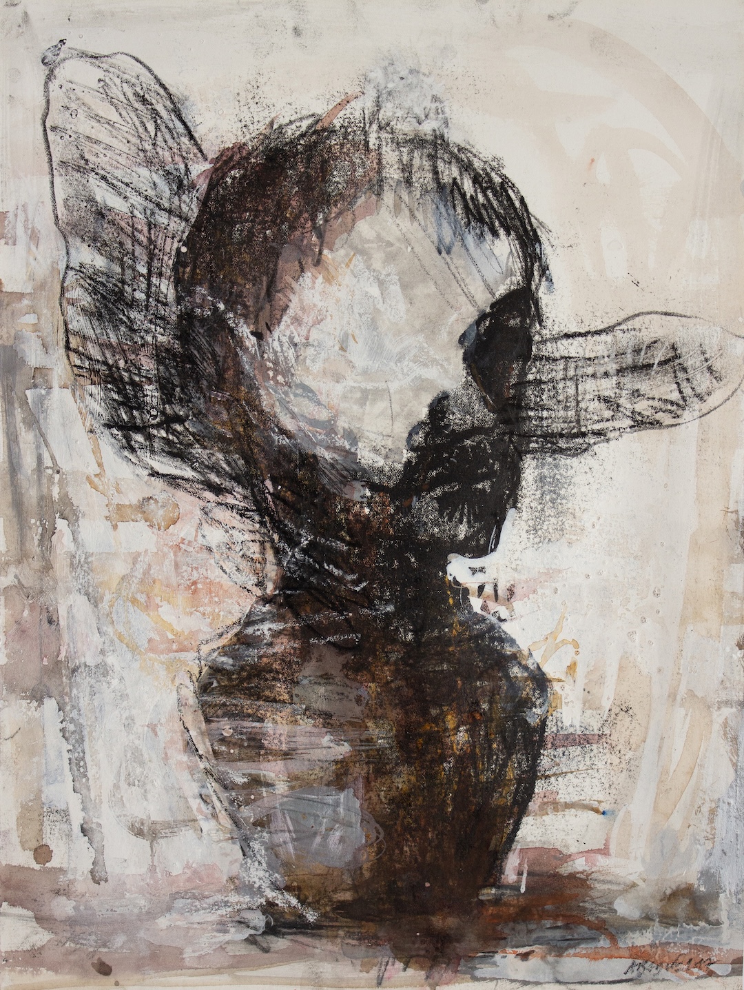 Vase canope, après O - 2017 - 30 x 40 cm