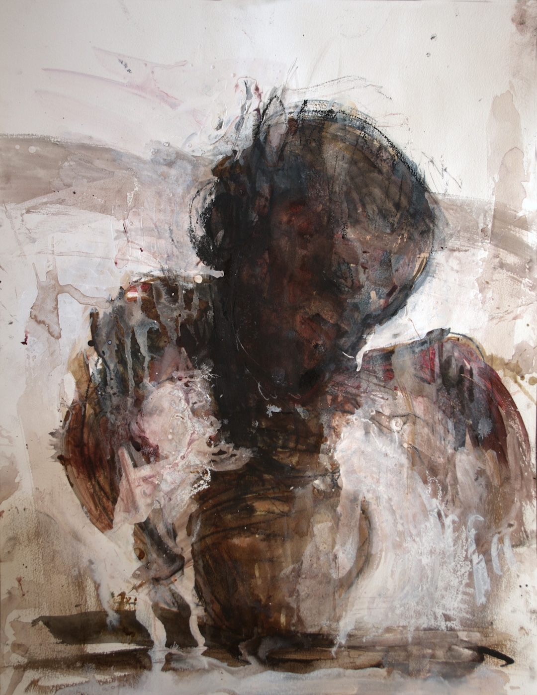 Vase canope, après O - 2017 - 65 x 50 cm