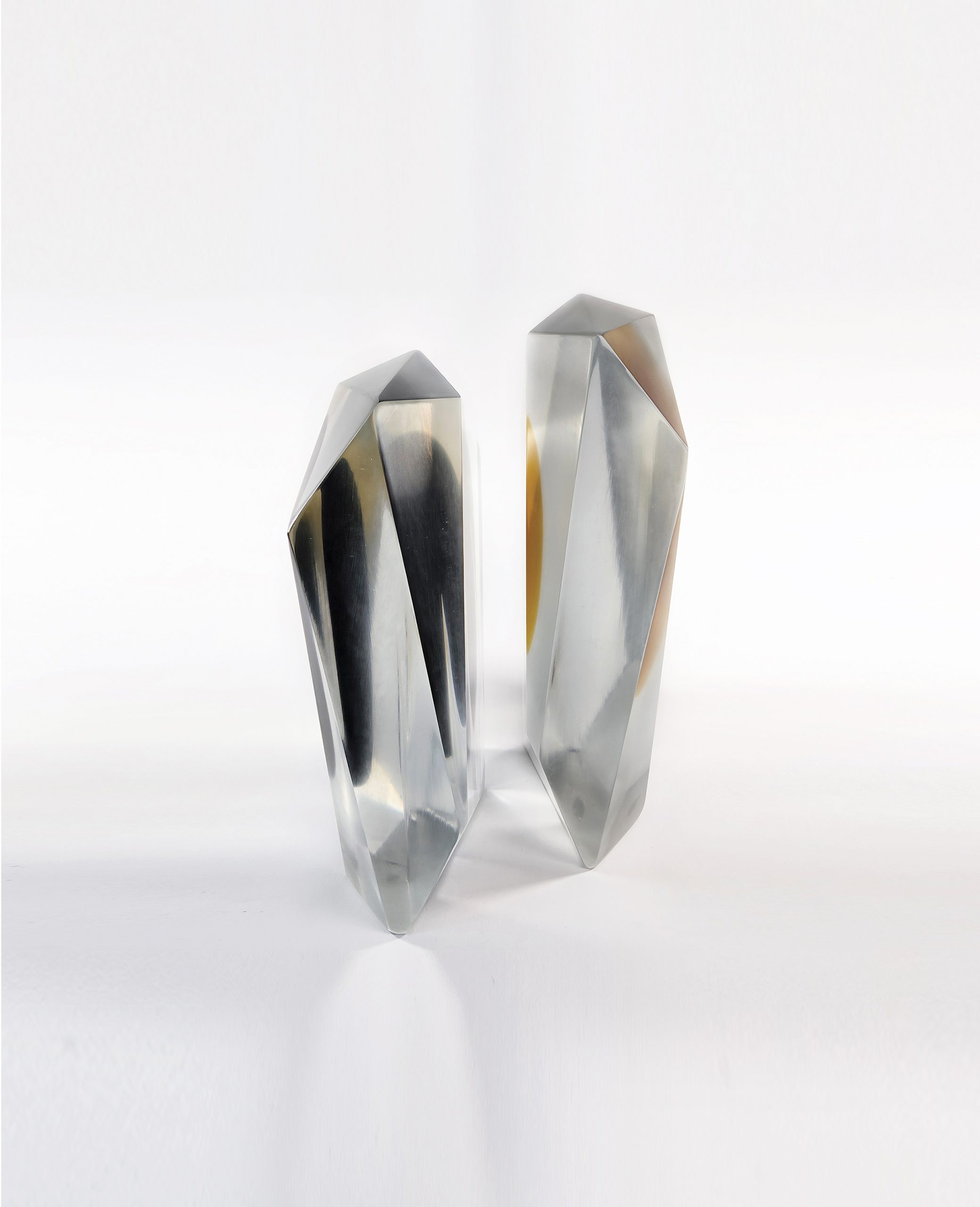 ALEXANDER CIRCLE BRUSH 02 - Verre de Murano - H 30.5 L 22 P 9 cm - H 33 L 22 P 9.6 cm