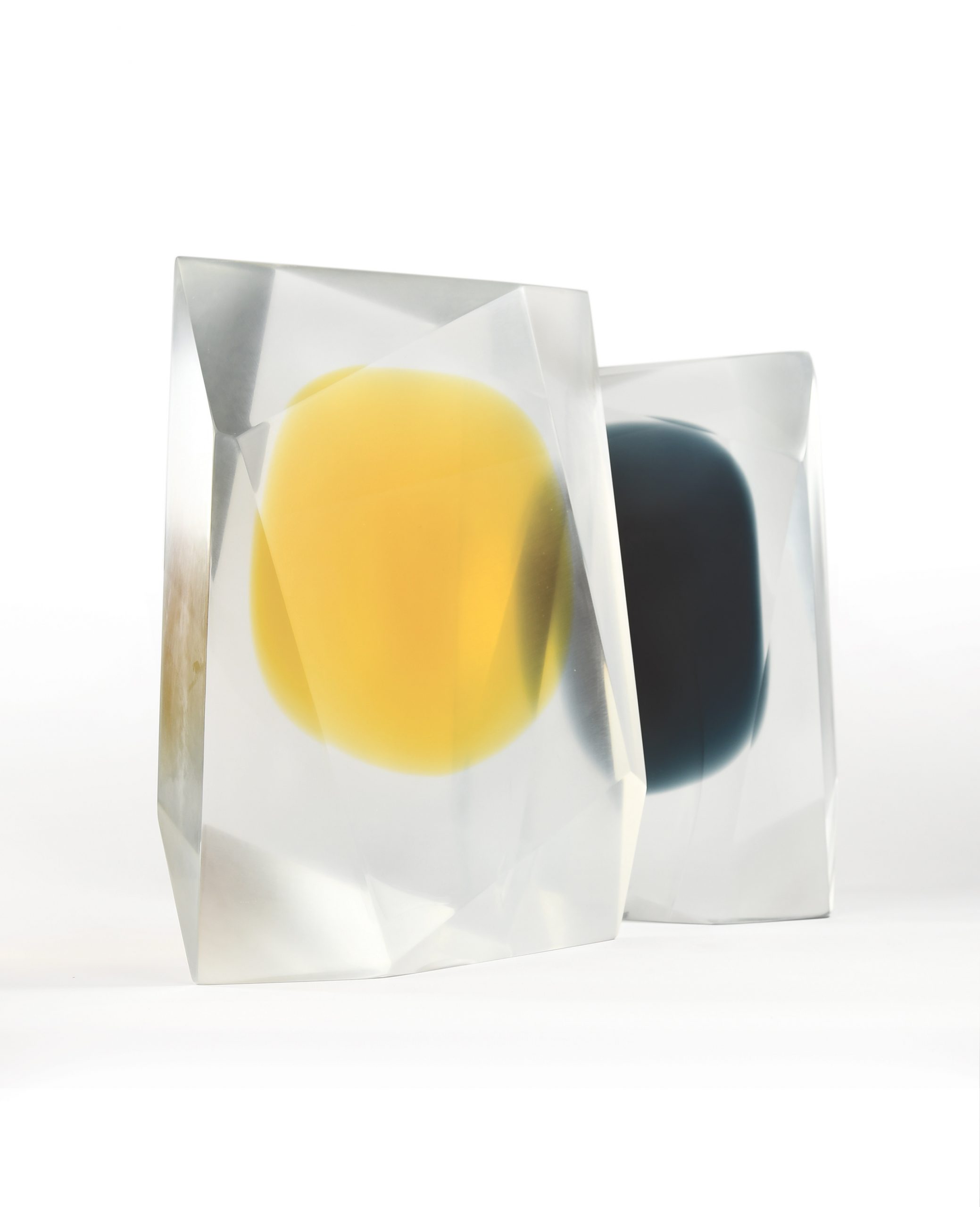 ALEXANDER CIRCLE BRUSH 03 - Verre de Murano - H 30.5 L 22 P 9 cm - H 33 L 22 P 9.6 cm