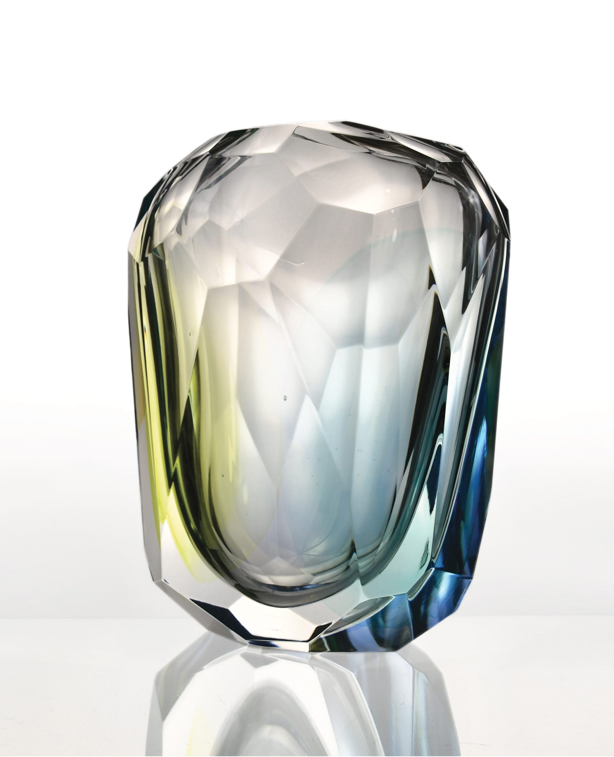 ECSTASY BRUSH 02 - Verre de Murano - H 36 L 32 P 16 cm