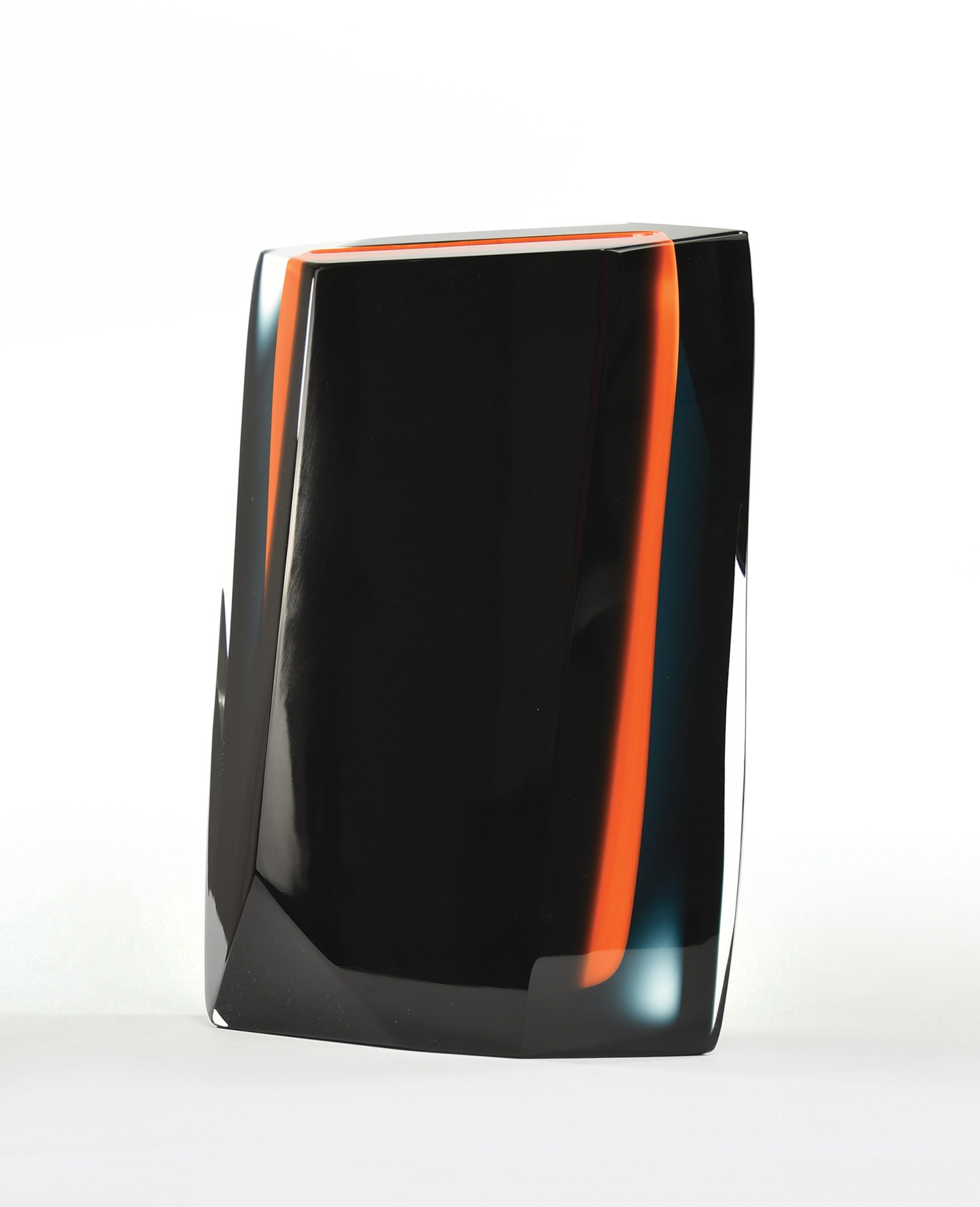 ICONIC ORANGE 02 - Verre de Murano - H 35.5 L 24.5 P 7 cm