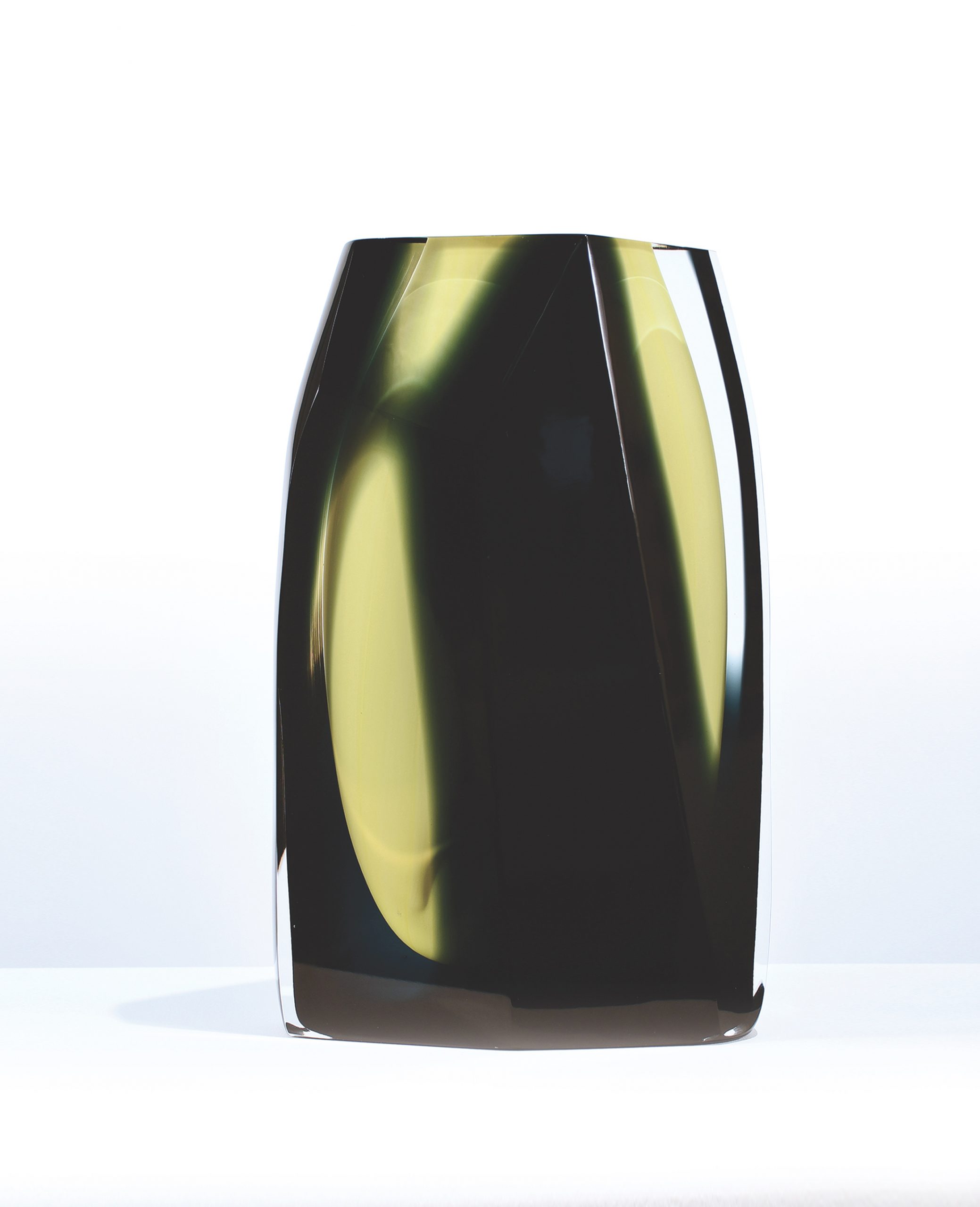 ICONIC URANIUM 02 - Verre de Murano - H 40 L 26 P 10 cm