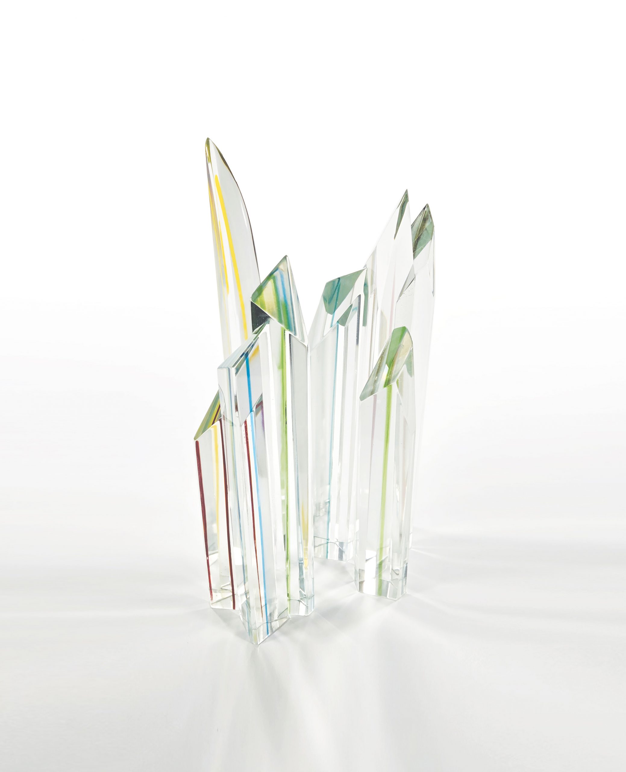 UTOPIC BRUSH 01 - Verre de Murano - H 56 L 30 cm