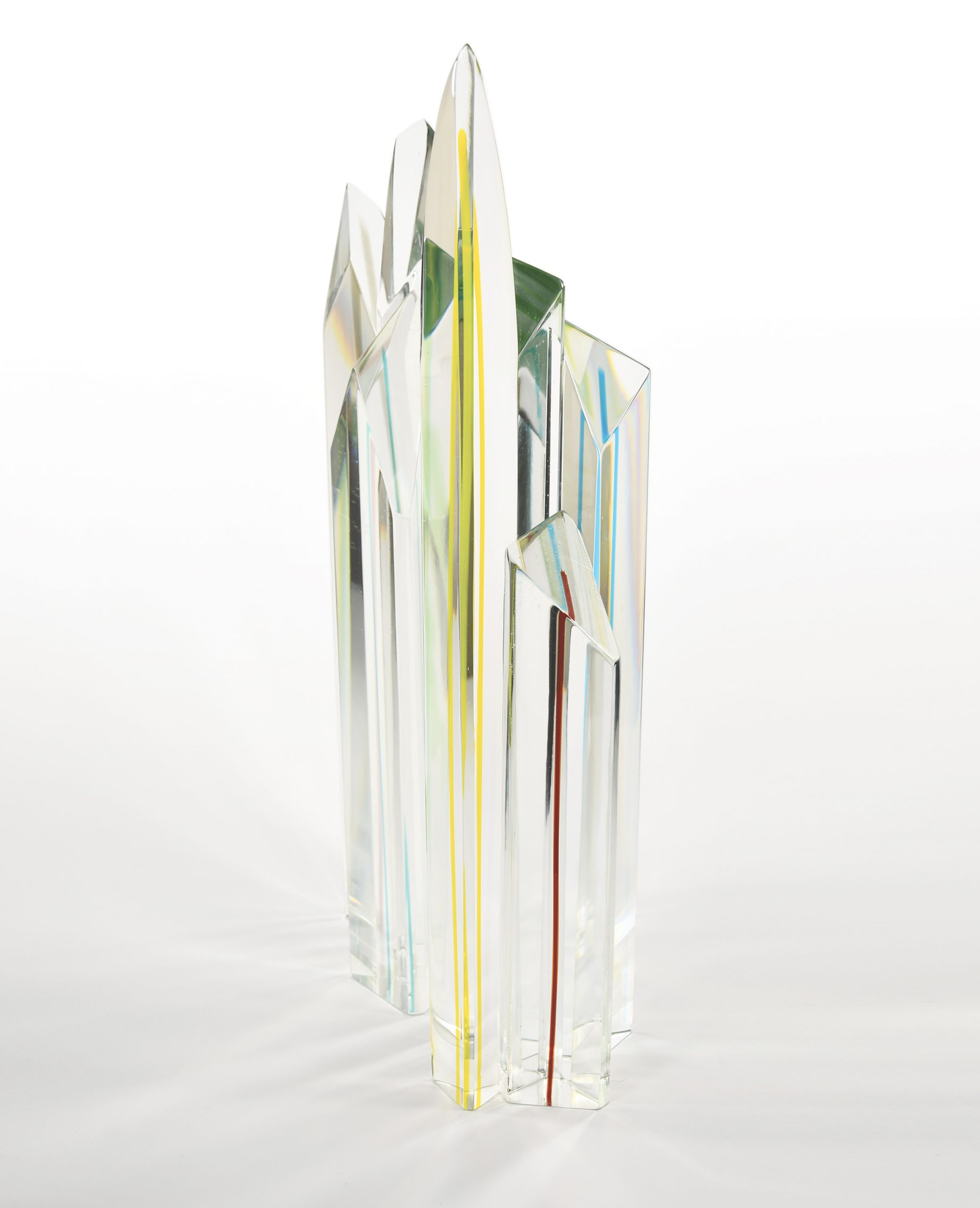 UTOPIC BRUSH 02 - Verre de Murano - H 56 L 30 cm