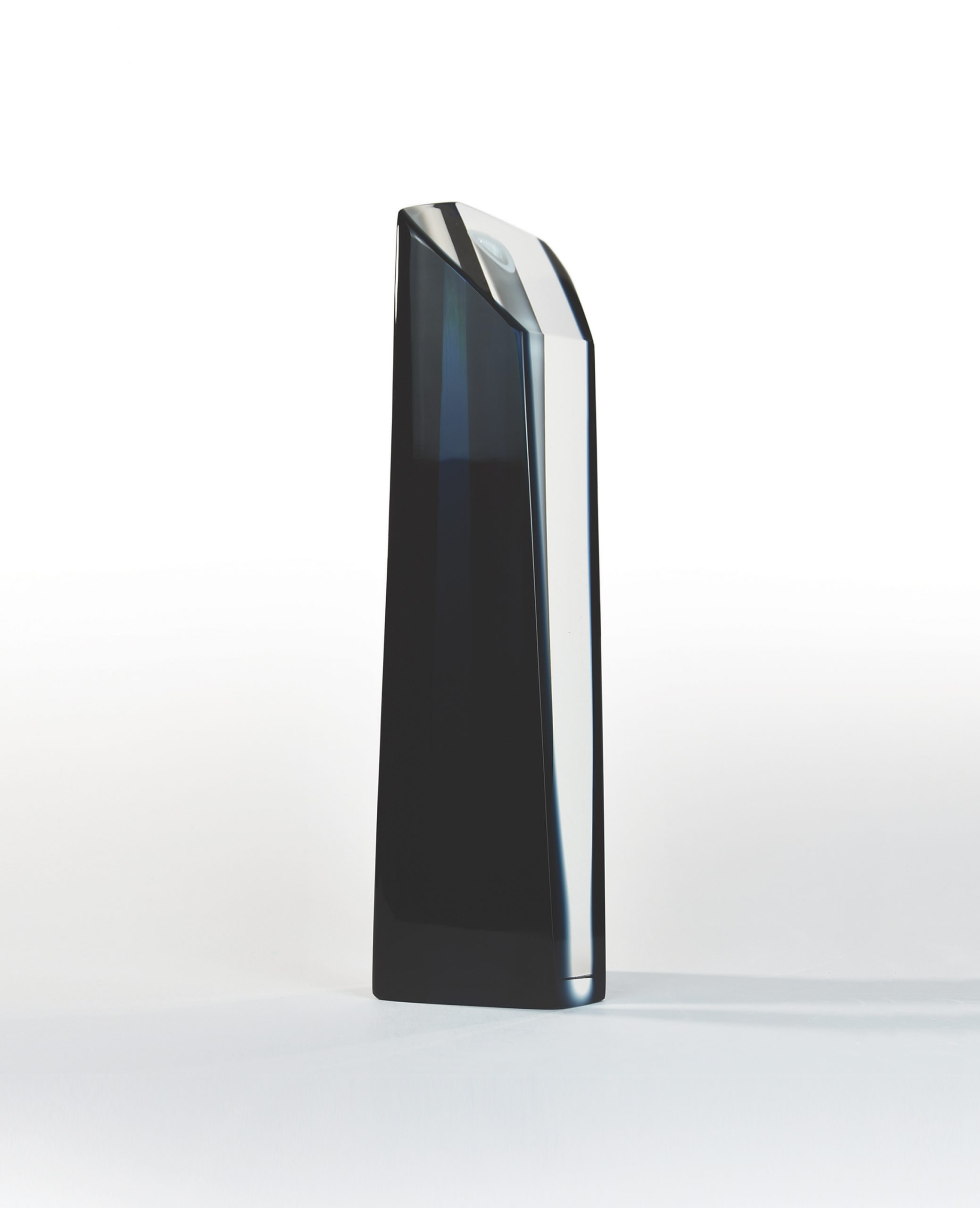 WHITE LINE 01 - Verre de Murano - H 37 D 11.5 cm