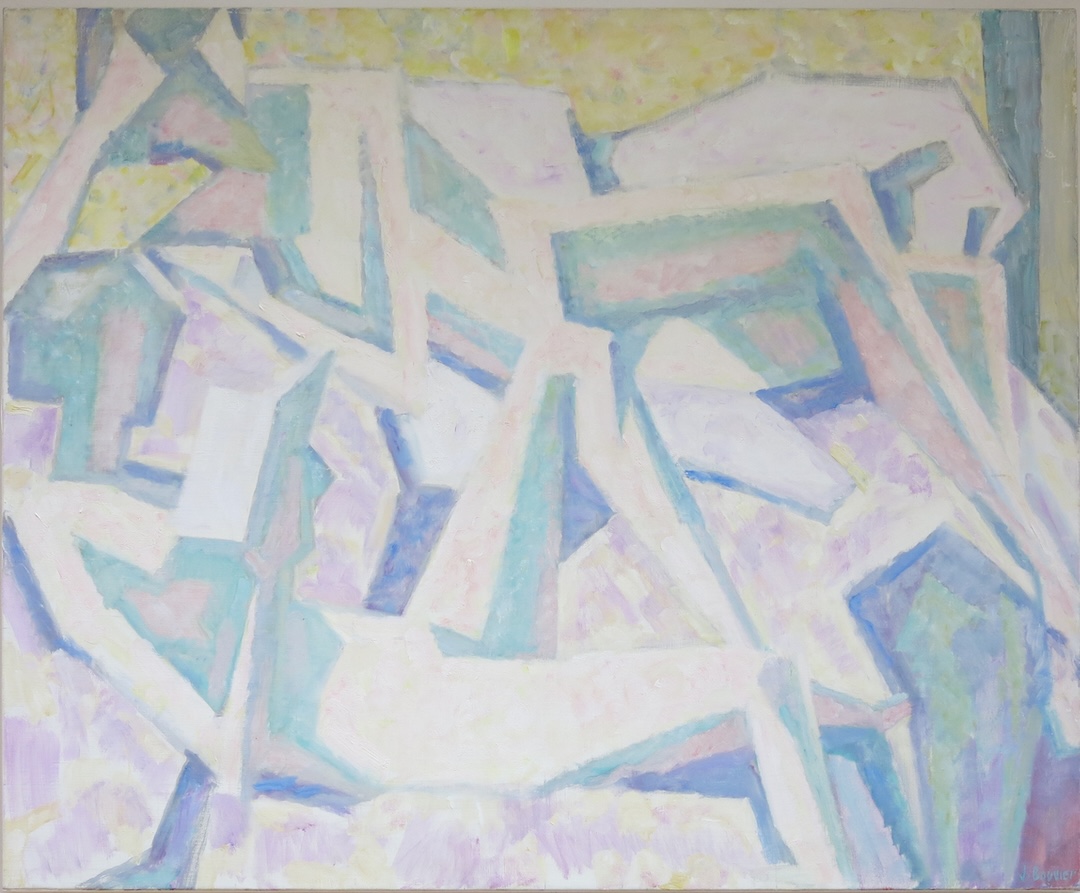 La lecture - 1999 - huile sur toile - 120 x 148,5 cm