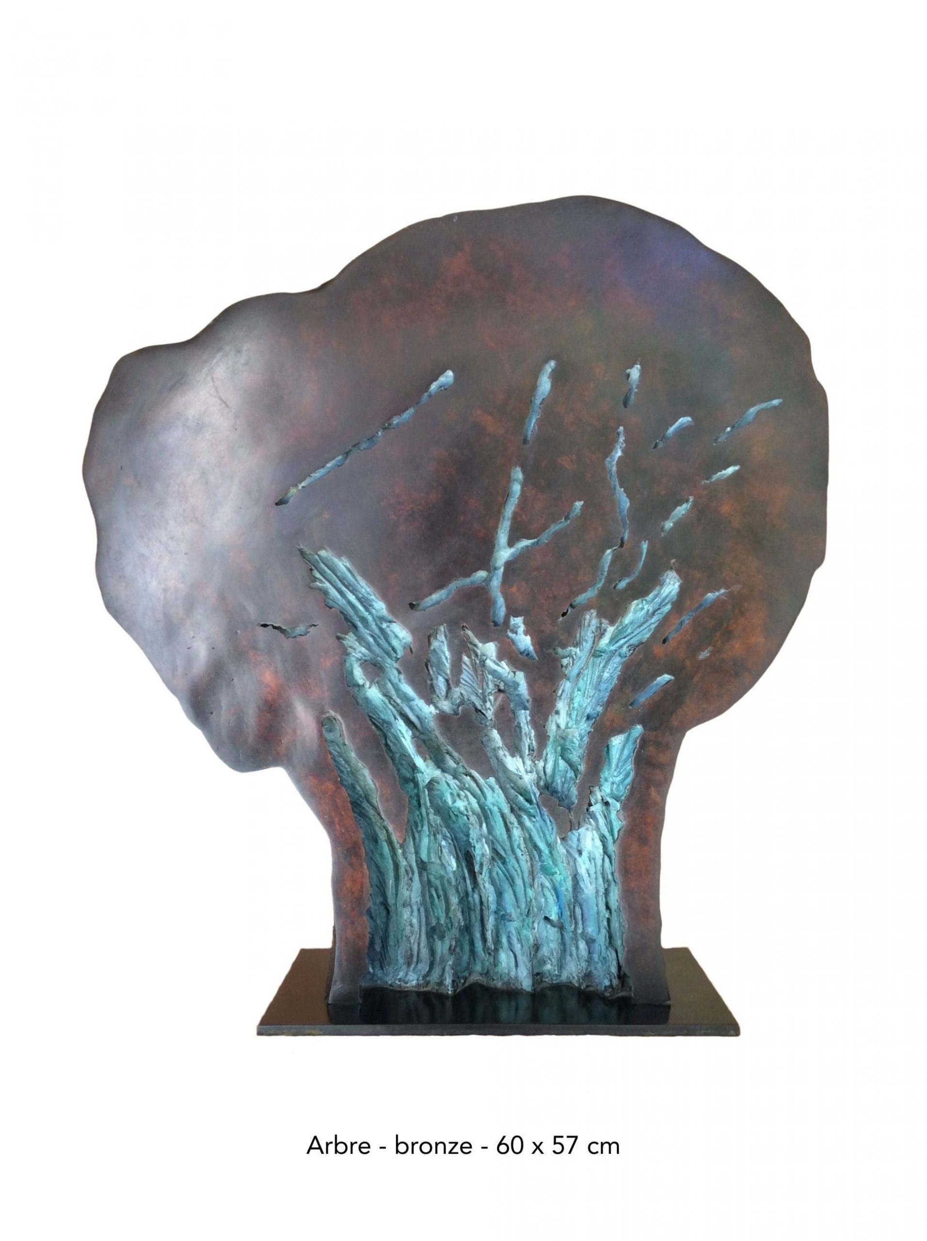 Arbre - bronze - édition de 8 + 4 EA -60 x 57 cm
