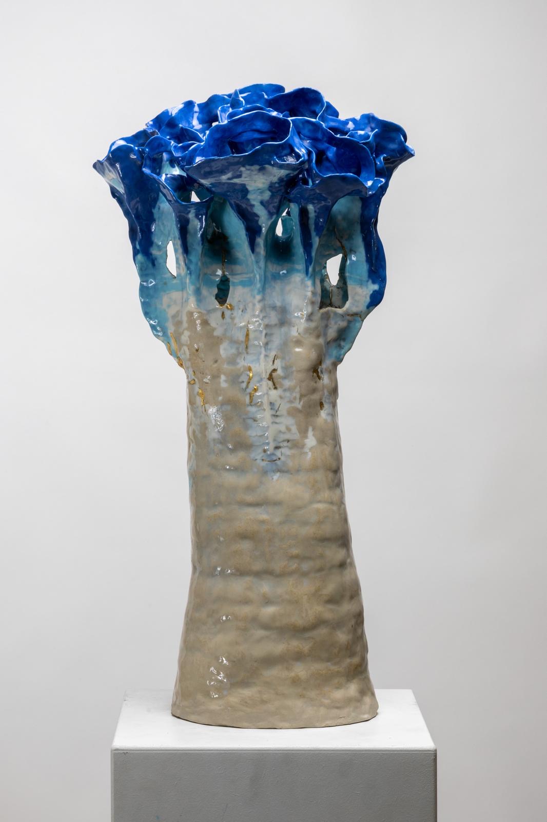 L’arbre aux rêves - Porcelaine de Limoges - grand feu émaillée - 60 x 45 x 23 cm